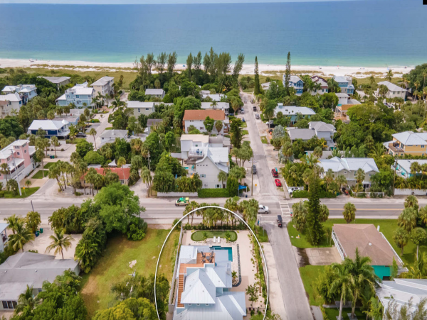 Luxury rental home one block to beach